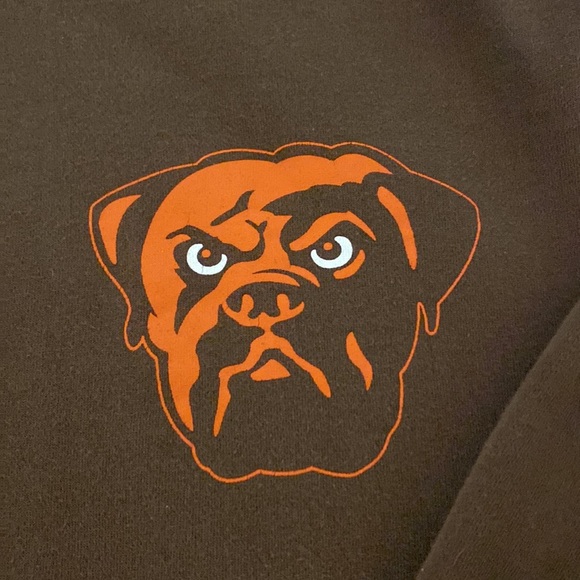 Cleveland Browns Miychell & Ness Full zip up hoodie - Picture 4 of 7